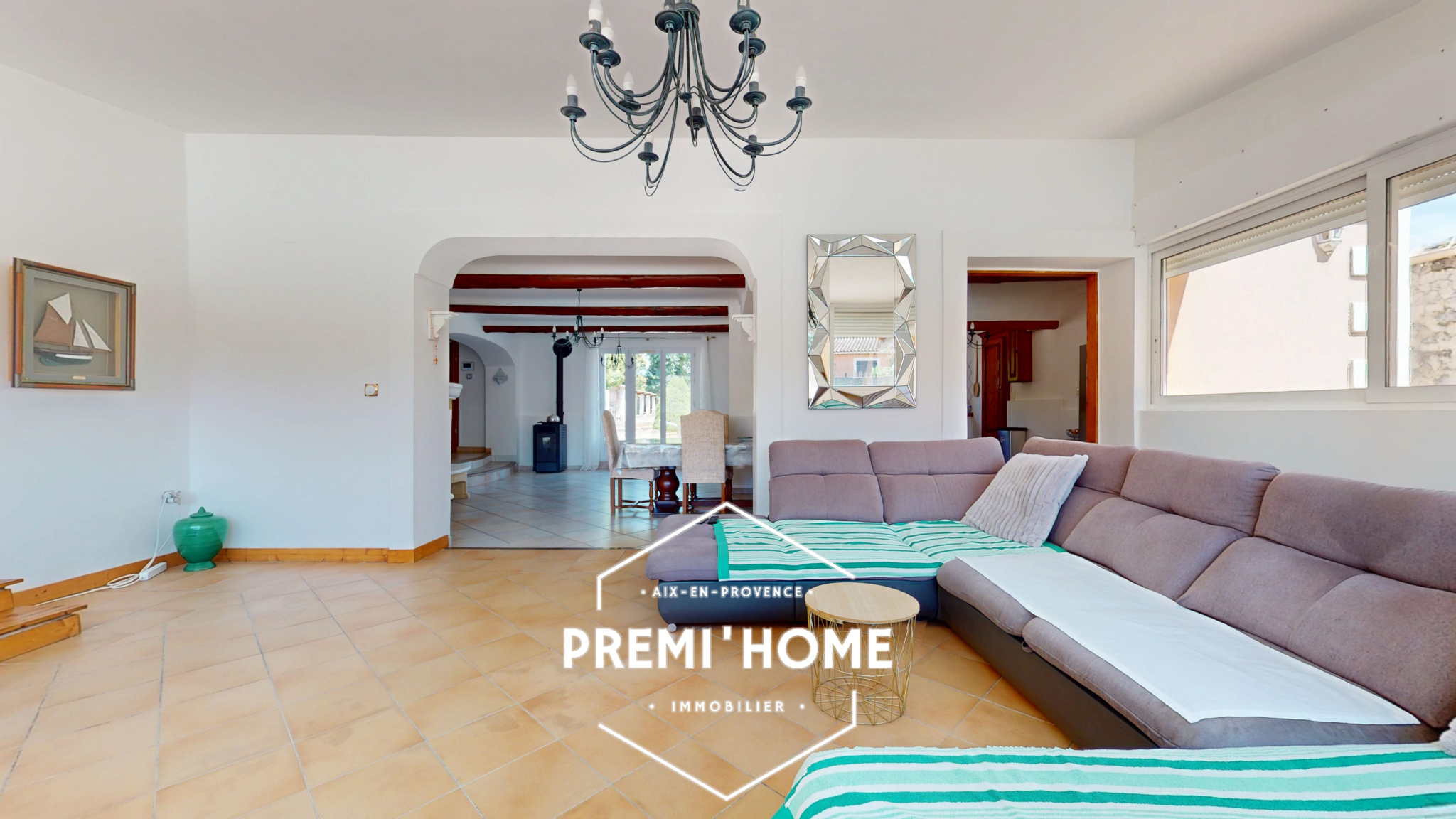 MAISON 4 CHAMBRES A VENDRE A GARDANNE AVEC PISCINE - Premi'home Agence immobilière Aix En Provence