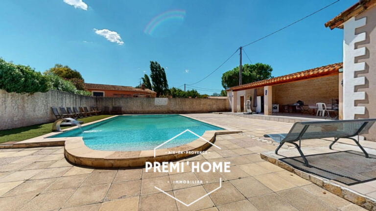 MAISON 4 CHAMBRES A VENDRE A GARDANNE AVEC PISCINE - Premi'home Agence immobilière Aix En Provence