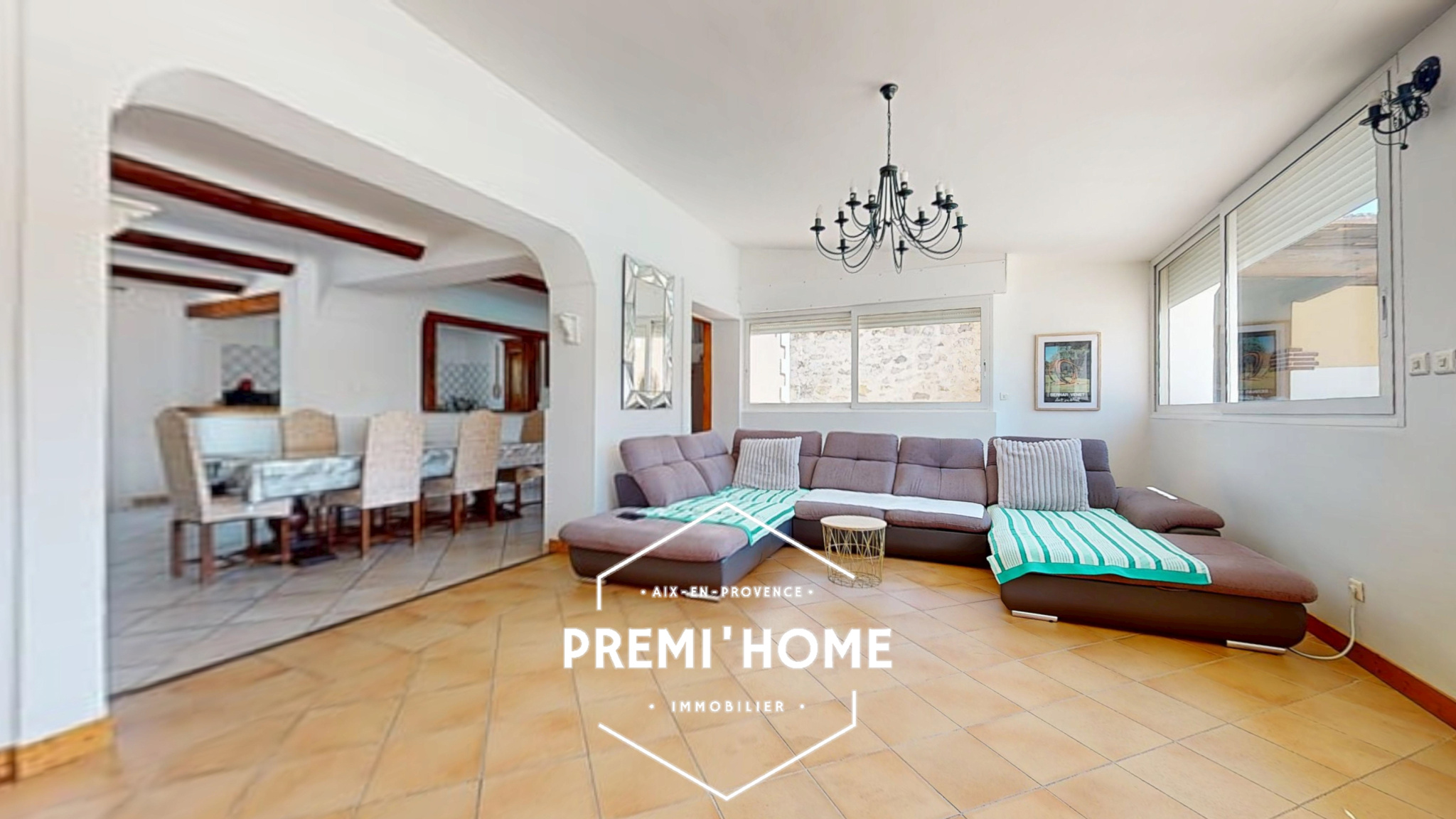 MAISON 4 CHAMBRES A VENDRE A GARDANNE AVEC PISCINE - Premi'home Agence immobilière Aix En Provence