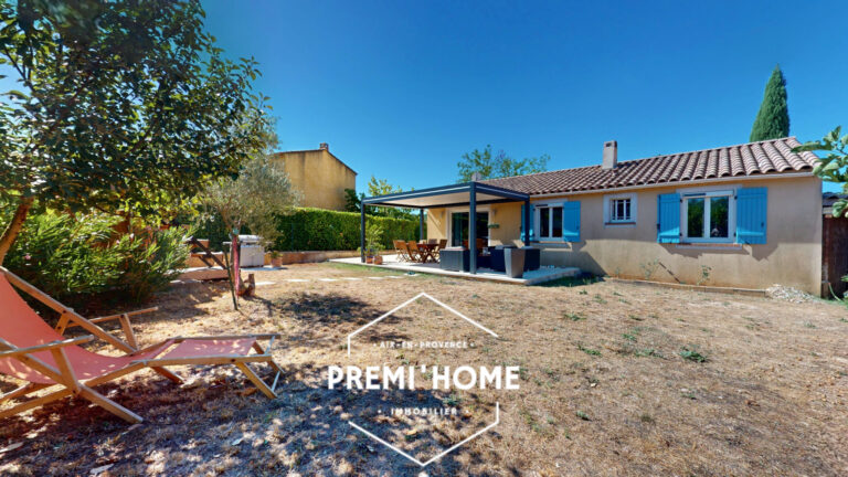 MAISON 3 CHAMBRES AVEC PISCINE A VENDRE LE BRAS - Premi'home Agence immobilière Aix En Provence
