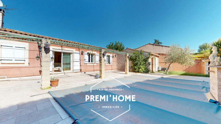 MAISON A VENDRE 4 CHAMBRES + STUDIO & PISCINE LUYNES - Premi'home Agence immobilière Aix En Provence