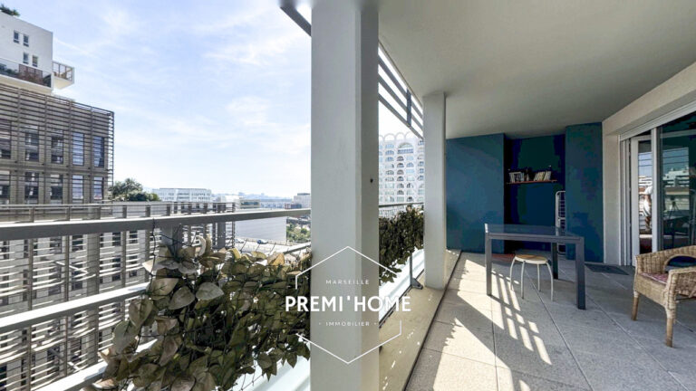 Appartement de 2 pièces de 41,5 m2 à Marseille - Premi'home Agence immobilière Aix En Provence