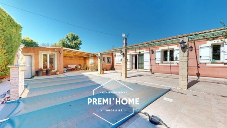 MAISON A VENDRE 4 CHAMBRES + STUDIO & PISCINE LUYNES - Premi'home Agence immobilière Aix En Provence
