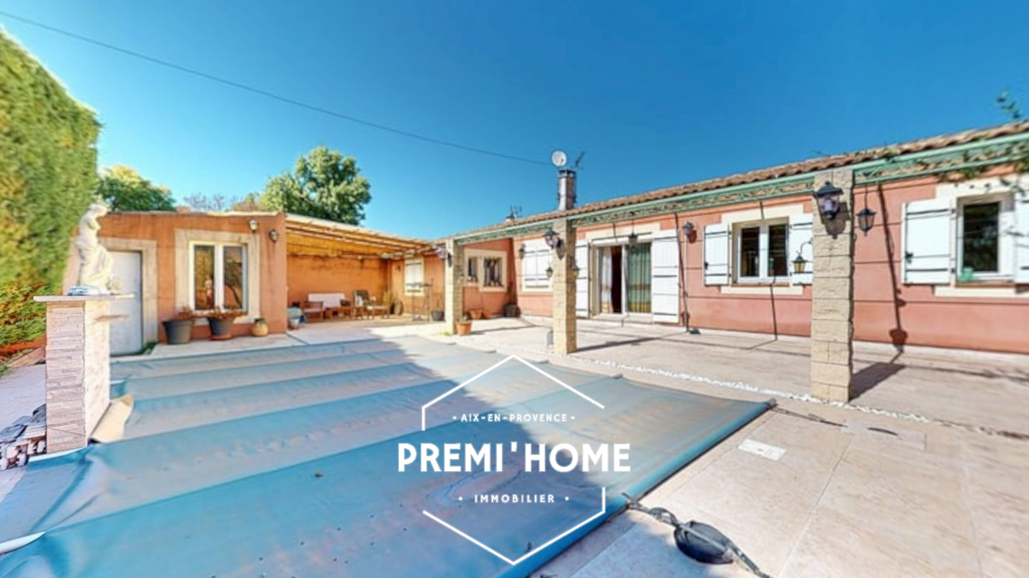 MAISON A VENDRE 4 CHAMBRES + STUDIO & PISCINE LUYNES - Premi'home Agence immobilière Aix En Provence