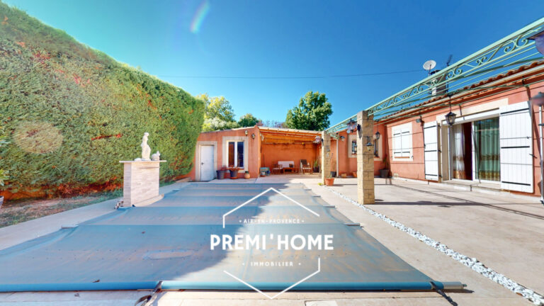 MAISON A VENDRE 4 CHAMBRES + STUDIO & PISCINE LUYNES - Premi'home Agence immobilière Aix En Provence