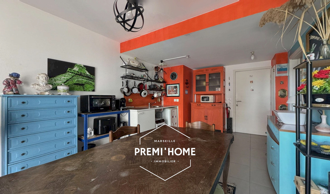 Appartement de 2 pièces de 41,5 m2 à Marseille - Premi'home Agence immobilière Aix En Provence