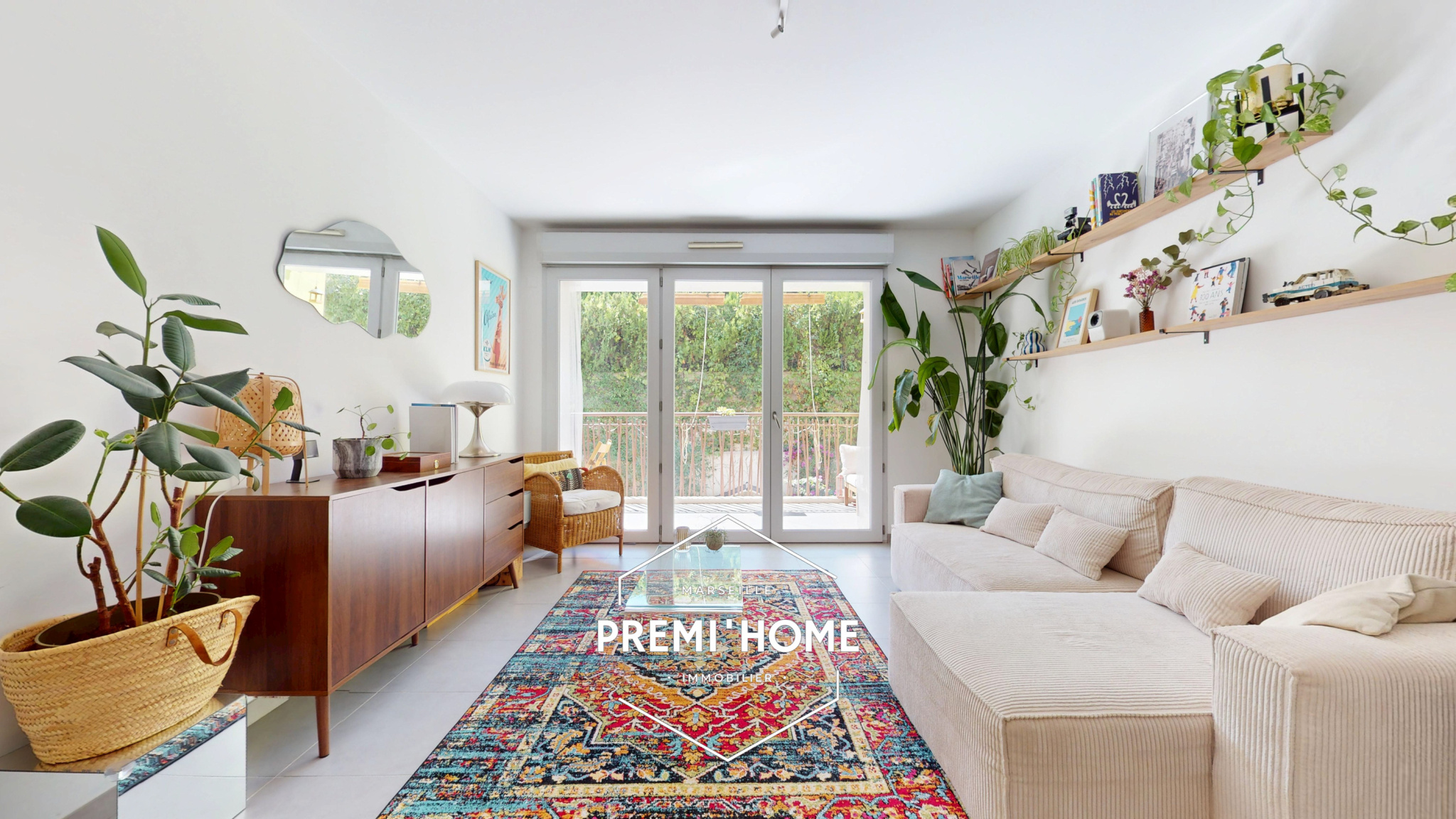 T3 RENOVE AVEC TERRASSE ET GARAGE A VENDRE A MARSEILLE 13004 - Premi'home Agence immobilière Aix En Provence