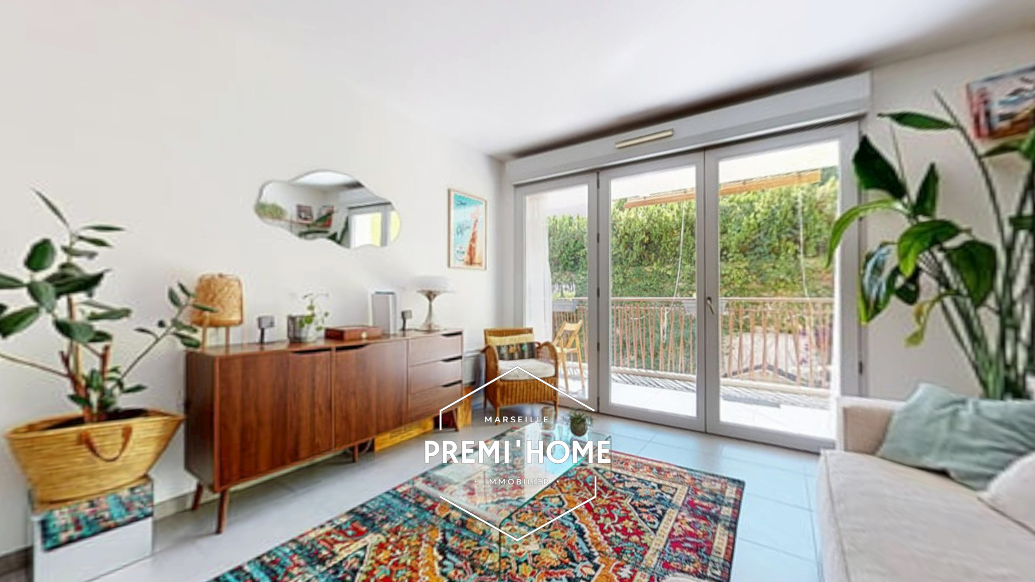 T3 RENOVE AVEC TERRASSE ET GARAGE A VENDRE A MARSEILLE 13004 - Premi'home Agence immobilière Aix En Provence