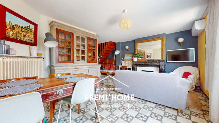 MAISON A VENDRE A LA POINTE ROUGE MARSEILLE - Premi'home Agence immobilière Aix En Provence