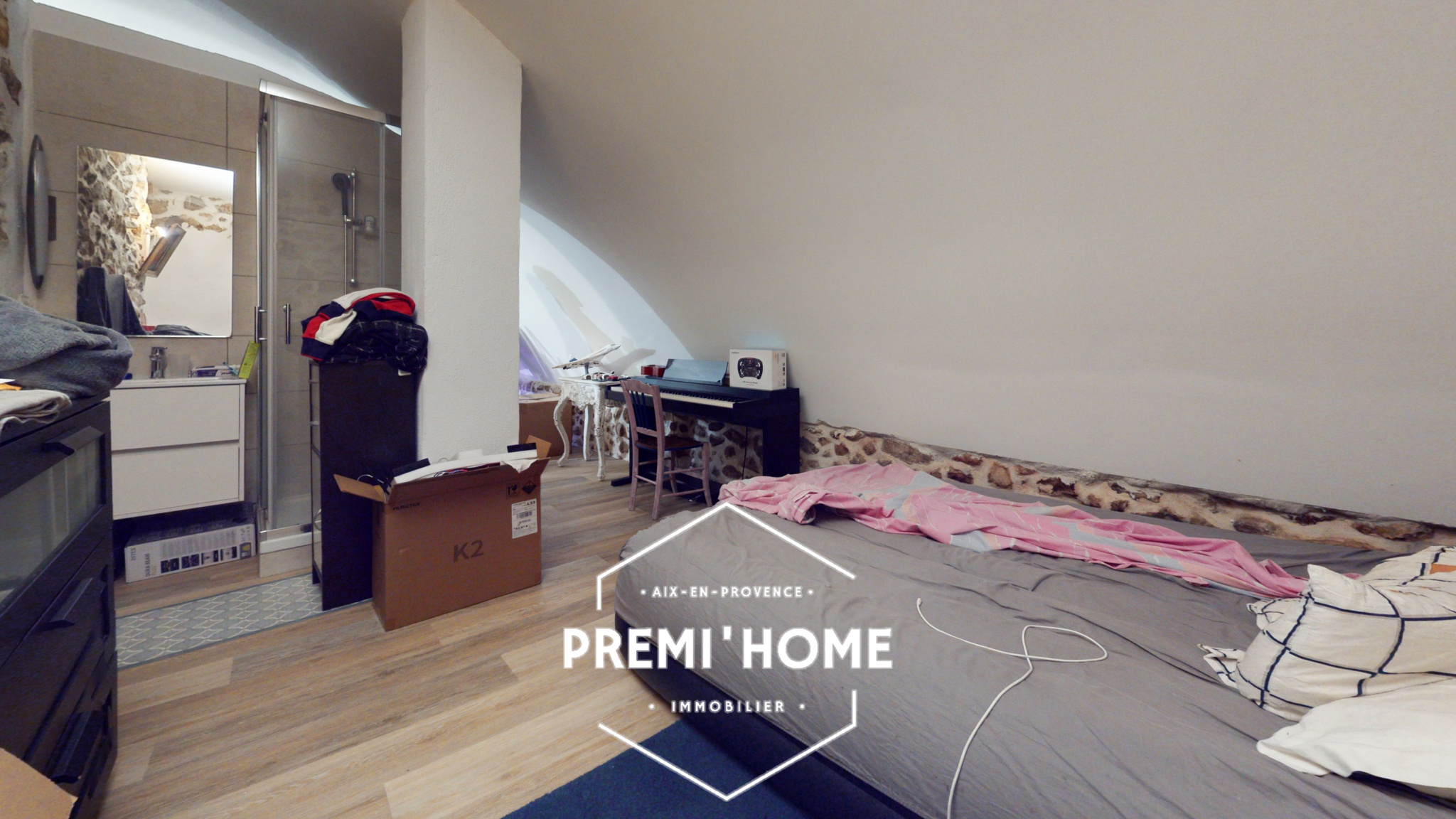 T3/3 RDC & SOUPLEX AIX EN PROVENCE CENTRE HISTORIQUE - Premi'home Agence immobilière Aix En Provence