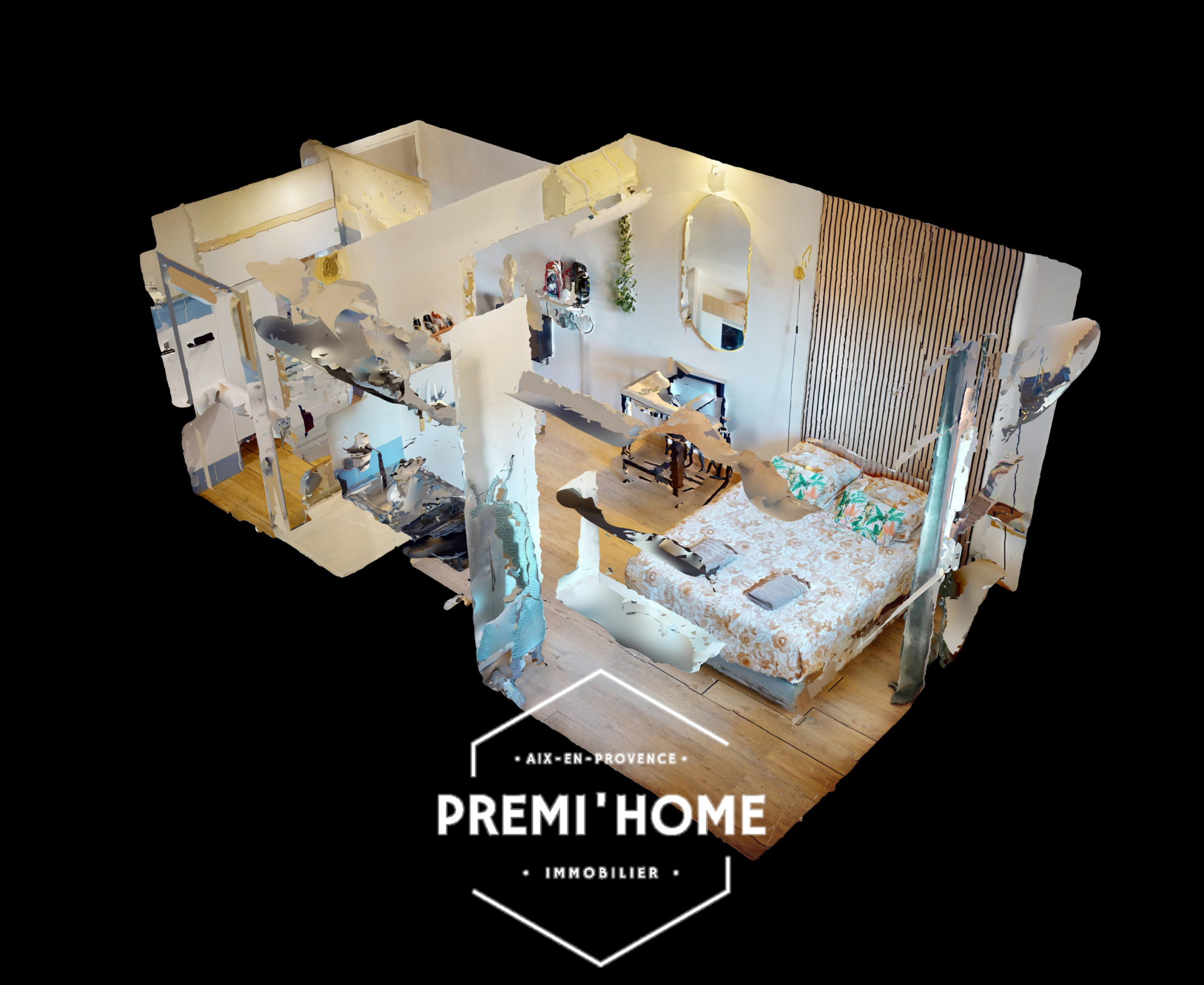 STUDIO MEUBLE A VENDRE AIX CELONY - Premi'home Agence immobilière Aix En Provence