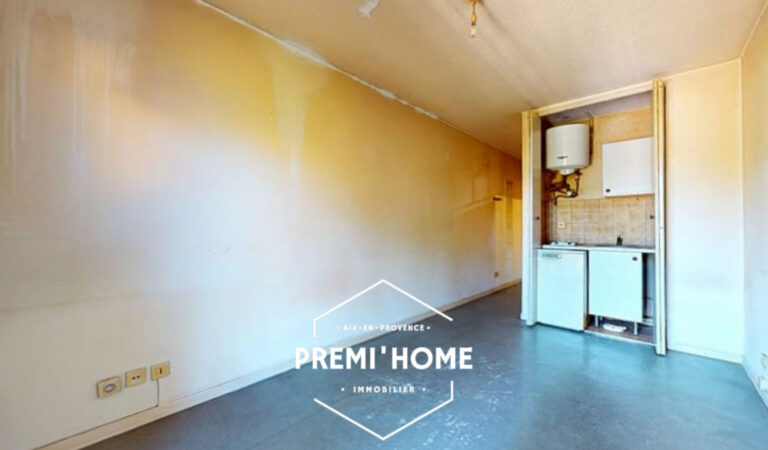 STUDIO A RENOVER A VENDRE VASARELY AIX EN PROVENCE - Premi'home Agence immobilière Aix En Provence
