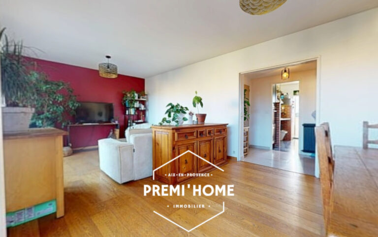 T3 PIGONNET VUE DEGAGEE & CALME A VENDRE - Premi'home Agence immobilière Aix En Provence