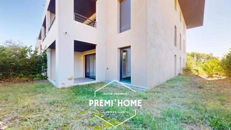 A VENDRE T2 AVEC TERRASSE ET GARAGE AIX OUEST - Premi'home Agence immobilière Aix En Provence