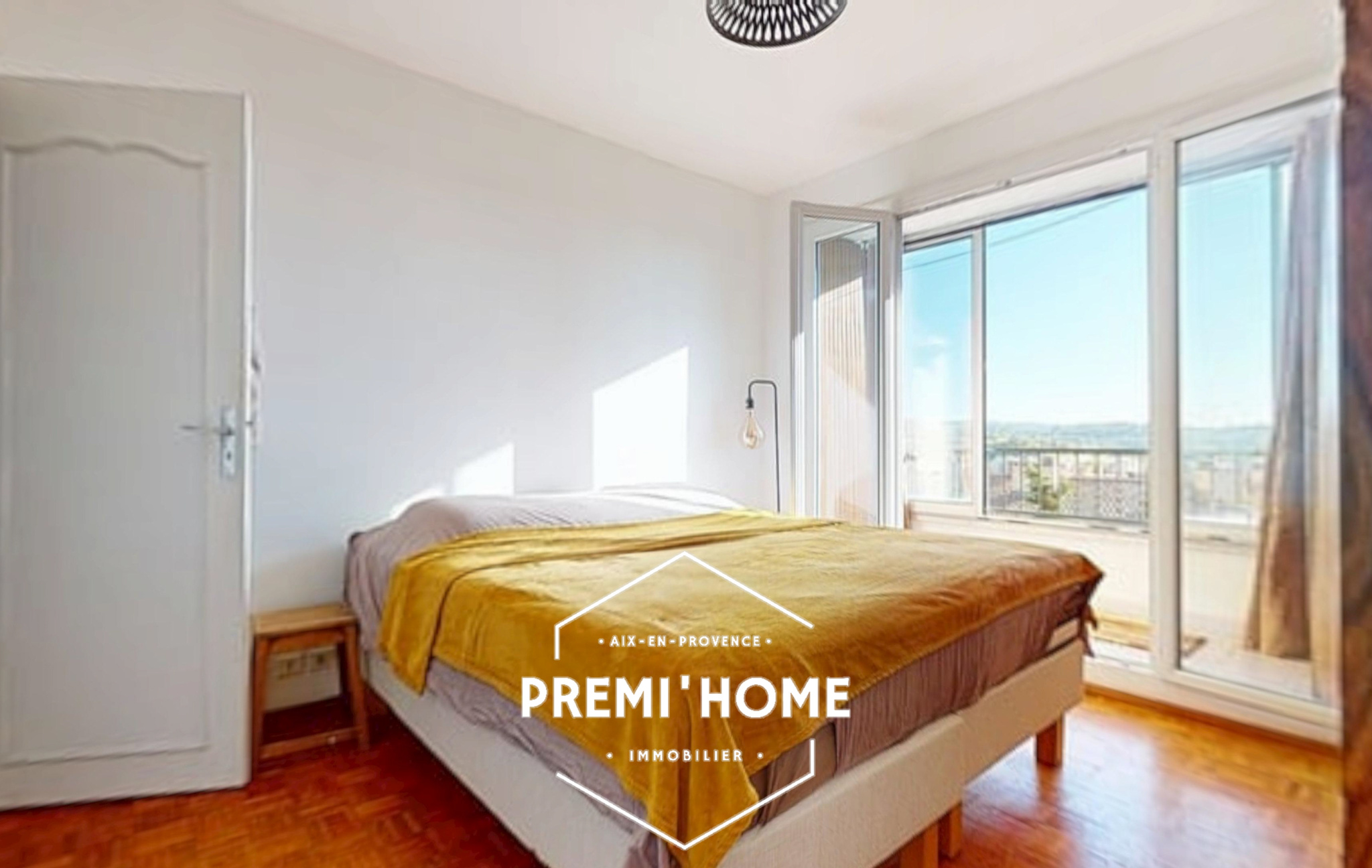 T3 PIGONNET VUE DEGAGEE & CALME A VENDRE - Premi'home Agence immobilière Aix En Provence