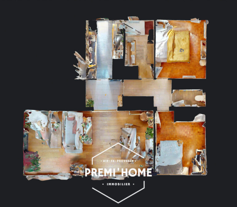 T3 PIGONNET VUE DEGAGEE & CALME A VENDRE - Premi'home Agence immobilière Aix En Provence