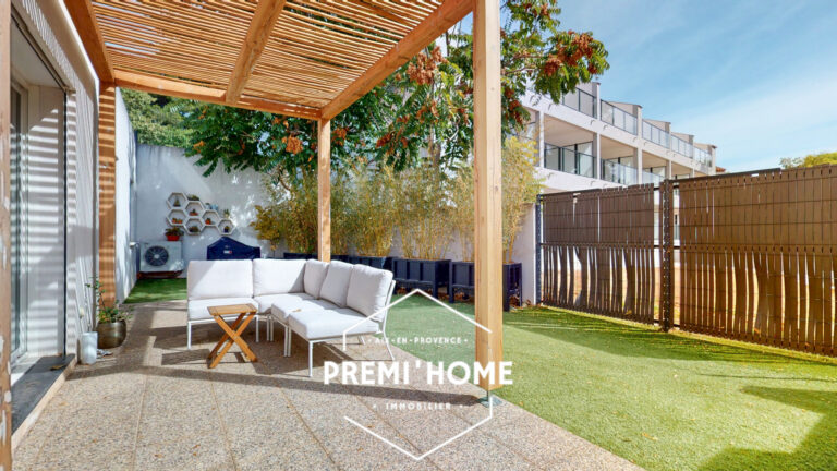 A VENDRE T3 AVEC JARDIN A VITROLLES - Premi'home Agence immobilière Aix En Provence