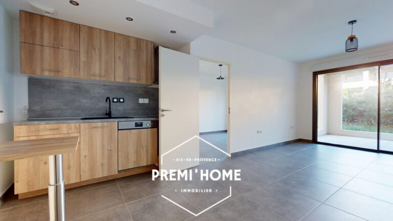 A VENDRE T2 AVEC TERRASSE ET GARAGE AIX OUEST - Premi'home Agence immobilière Aix En Provence