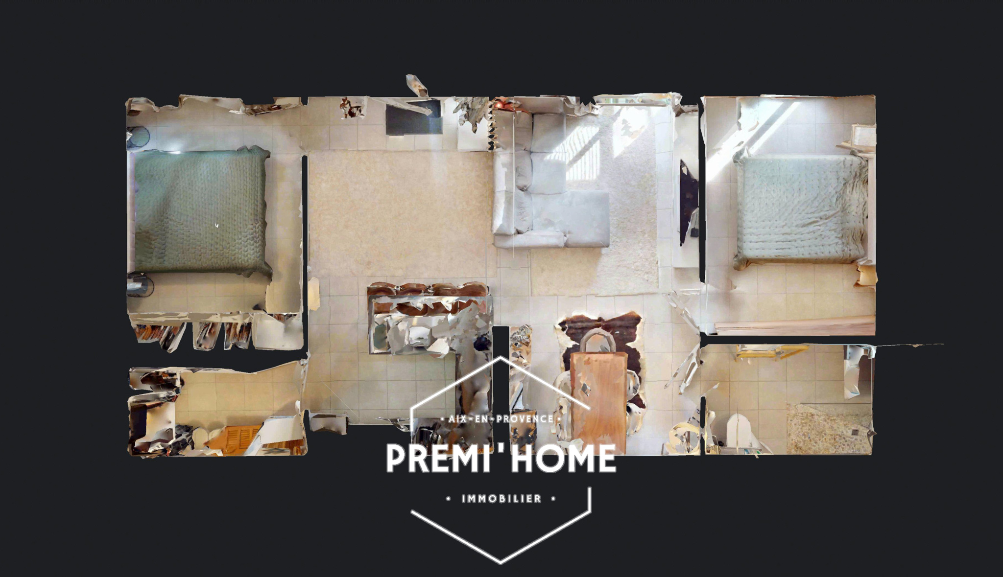 A VENDRE T3 AVEC JARDIN A VITROLLES - Premi'home Agence immobilière Aix En Provence