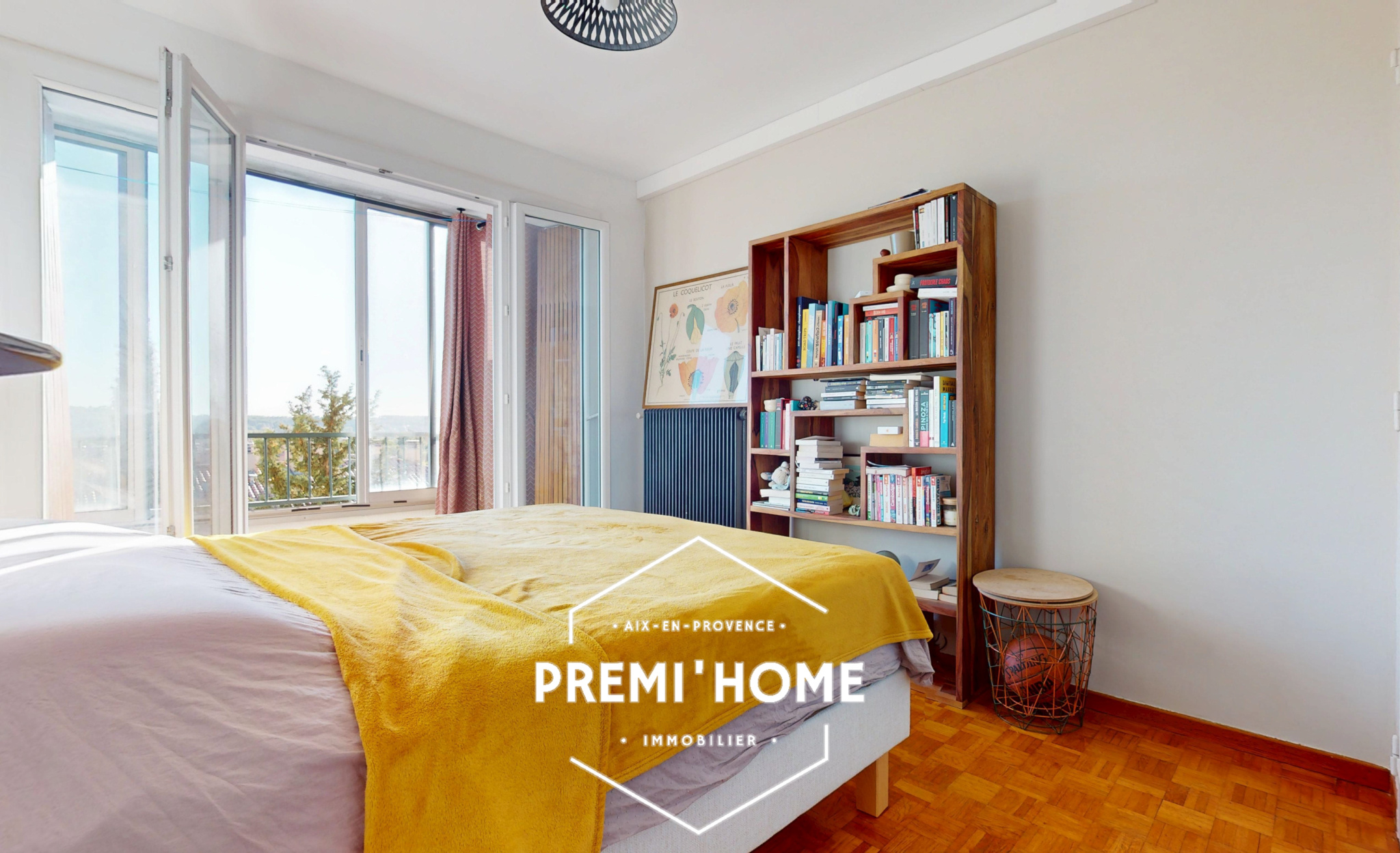 T3 PIGONNET VUE DEGAGEE & CALME A VENDRE - Premi'home Agence immobilière Aix En Provence
