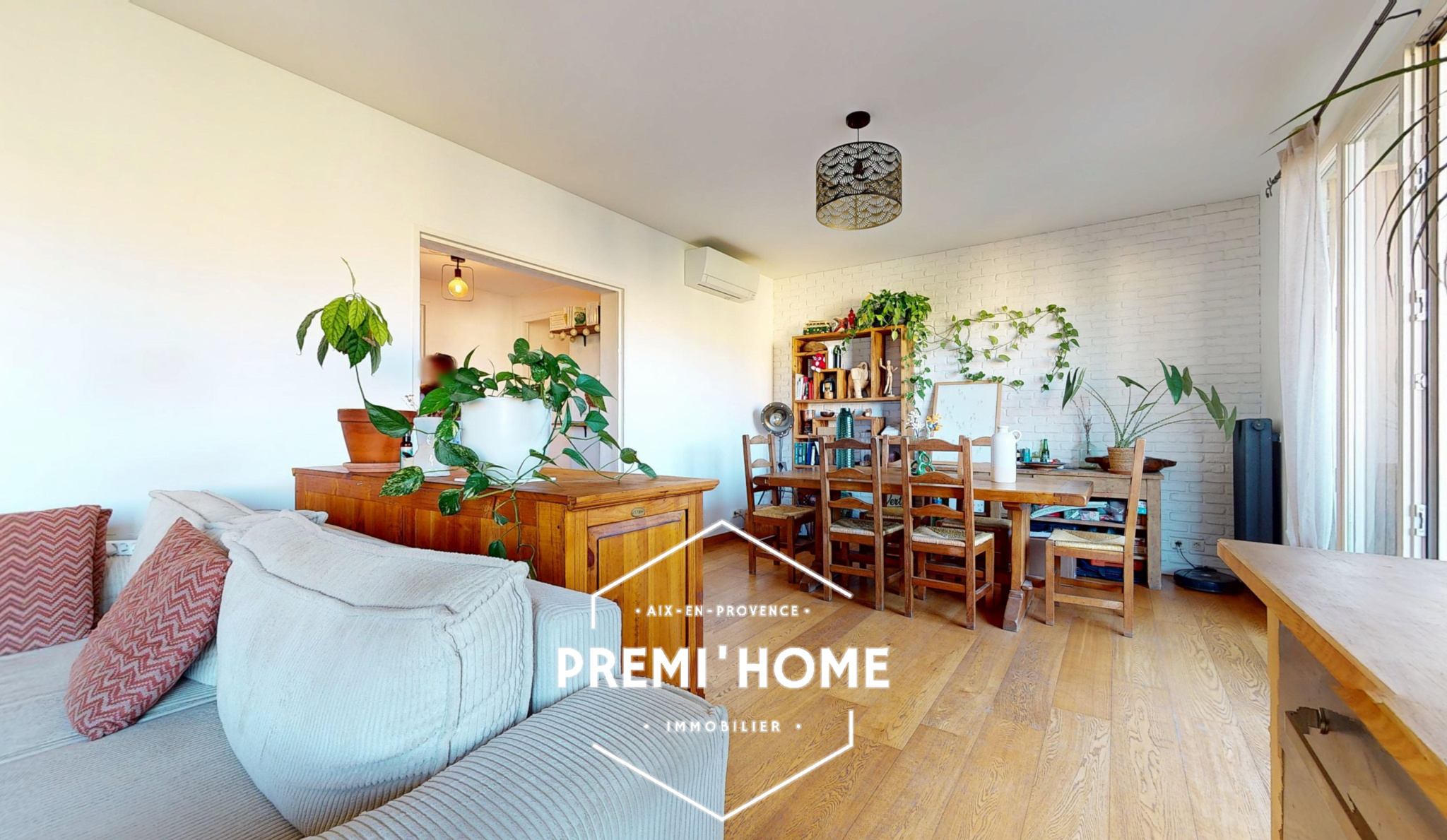 T3 PIGONNET VUE DEGAGEE & CALME A VENDRE - Premi'home Agence immobilière Aix En Provence