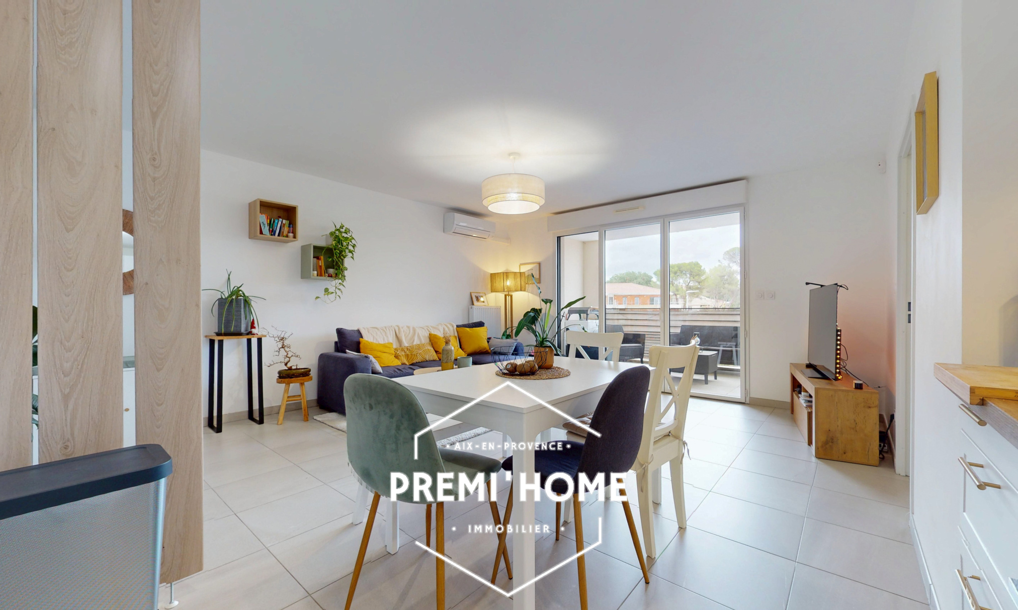 T3 AVEC TERRASSE VUE SAINTE VICTOIRE GARAGE AIX OUEST - Premi'home Agence immobilière Aix En Provence