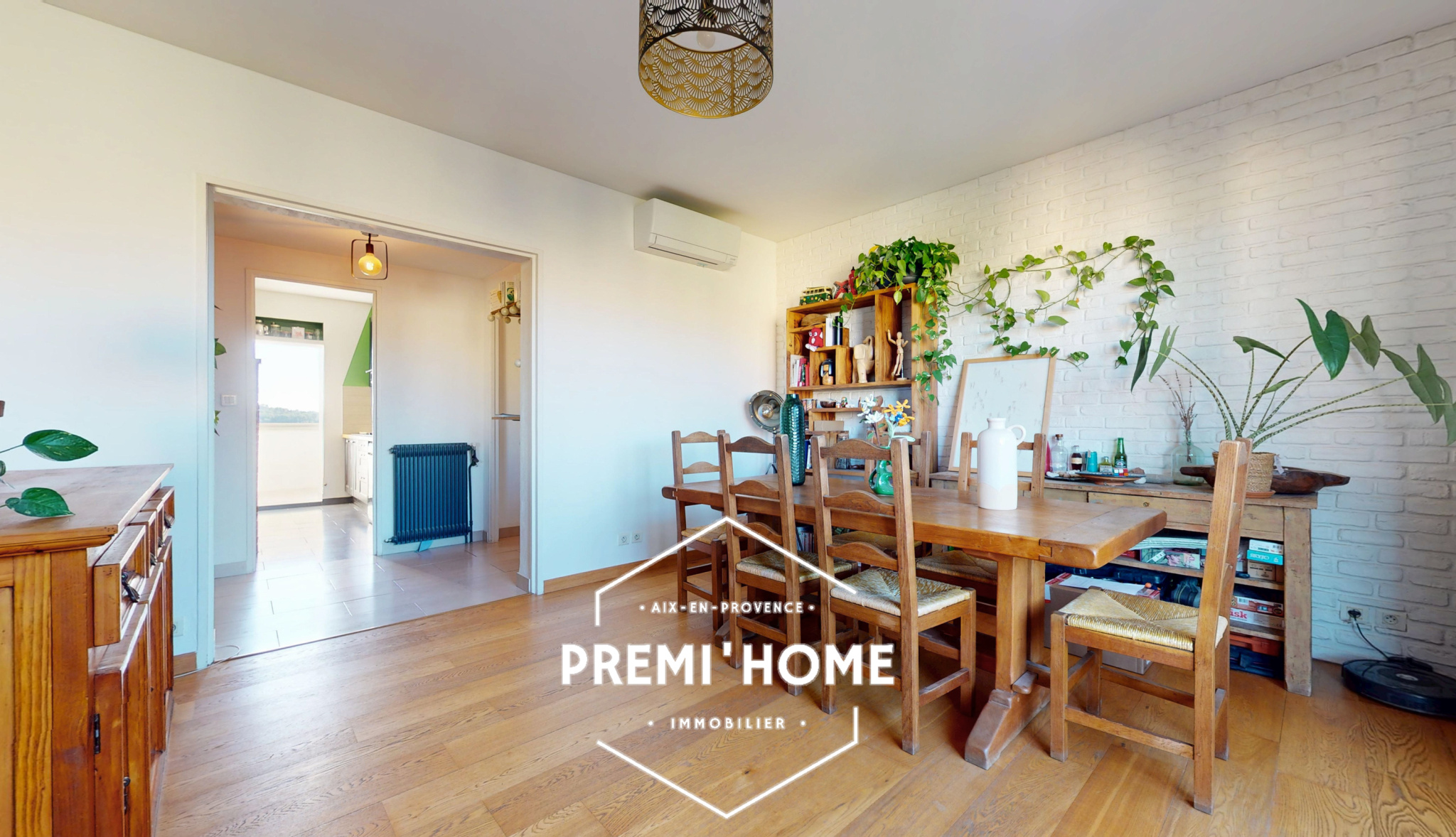T3 PIGONNET VUE DEGAGEE & CALME A VENDRE - Premi'home Agence immobilière Aix En Provence