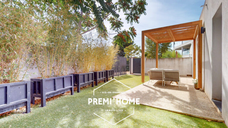 A VENDRE T3 AVEC JARDIN A VITROLLES - Premi'home Agence immobilière Aix En Provence