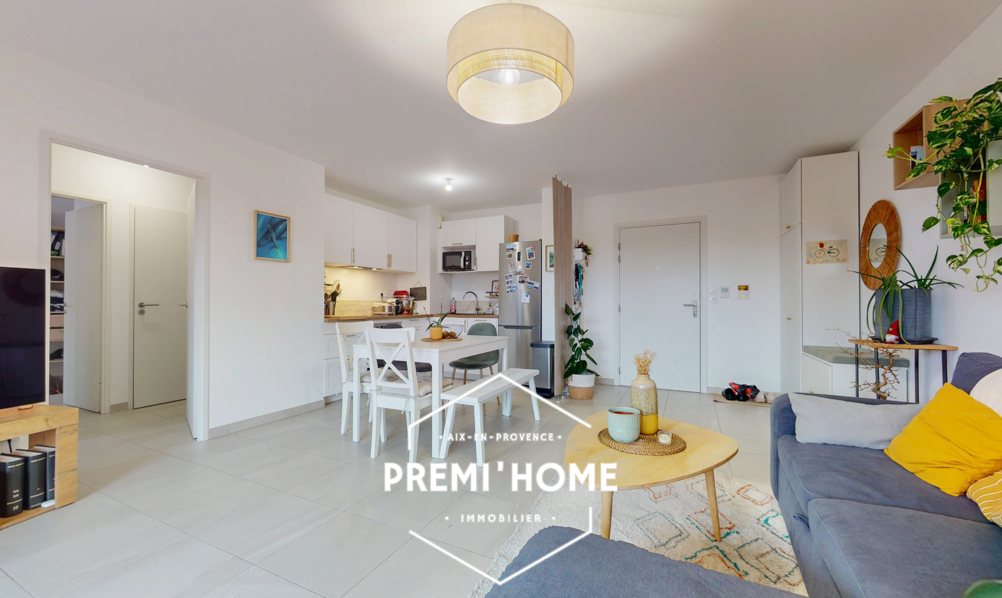 T3 AVEC TERRASSE VUE SAINTE VICTOIRE GARAGE AIX OUEST - Premi'home Agence immobilière Aix En Provence